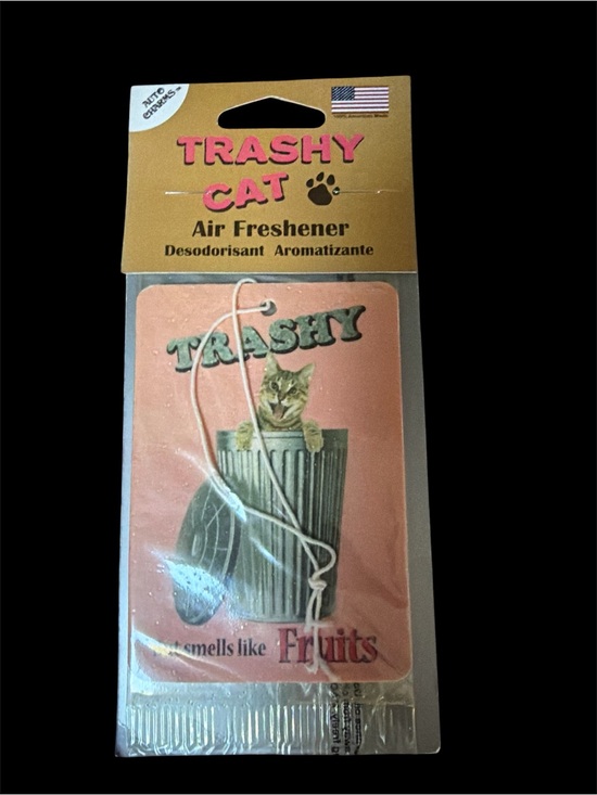 Other - Trashy Cats Pink Fruits Scent Air Freshener